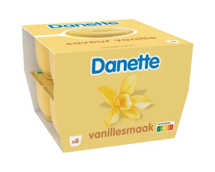 Danette Pudding Vanille 8x125g