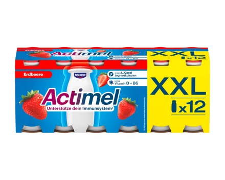 Danone Actimel Drink Erdbeere XXL
