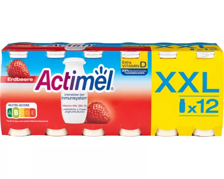 Danone Actimel Joghurtdrink Erdbeere