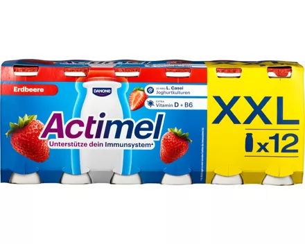 Danone Actimel Joghurtdrink Erdbeere