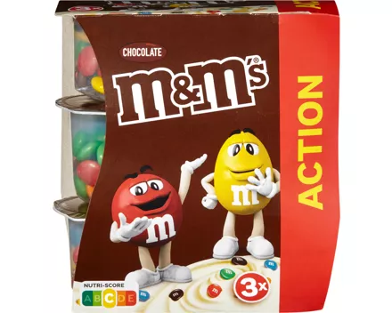 Danone Joghurt M&M’s mit Vanillegeschmack