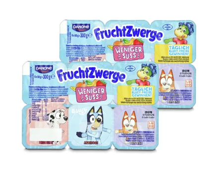 Danonino Quark weniger süss 6x50g 2x 300g