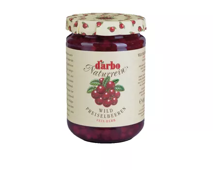 Darbo Wildpreiselbeeren Kompott