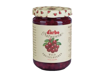 Darbo Wildpreiselbeeren Kompott / Mini