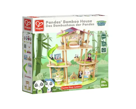 Das Bambushaus der Pandas