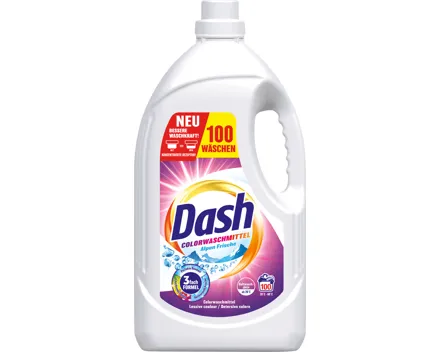 Dash Colorwaschmittel Alpen Frische