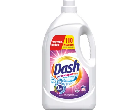 Dash Flüssig Waschmittel Color Frische 110 Waschgänge
