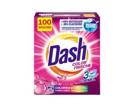 DASH Pulver Colorwaschmittel