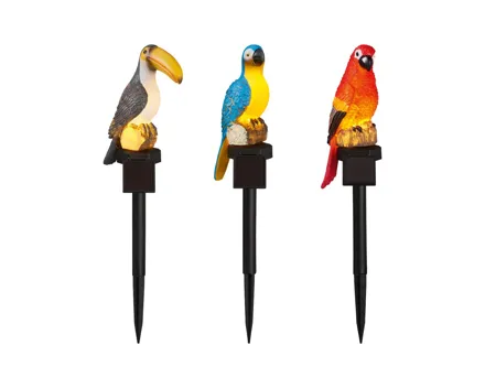 Deko-Solarleuchte Vogel