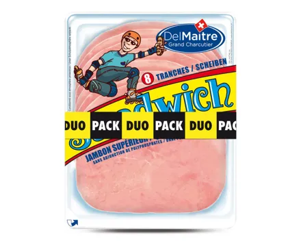 Del Maitre Sandwichschinken 2x120g