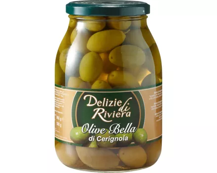 Delizie di Riviera grüne italienische Oliven