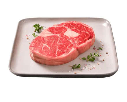 DELUXE Irish Angus Rib Eye Steak