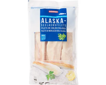 Denner Alaska-Seelachsfilets
