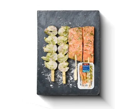 Denner BBQ Fisch-Grillplatte