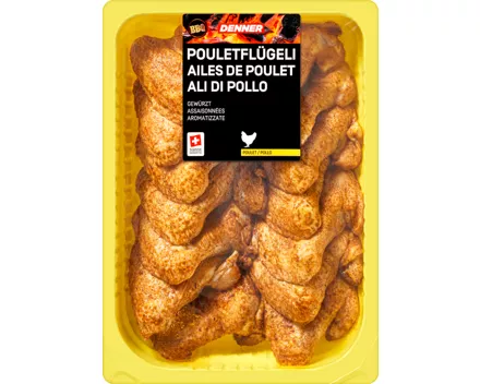 Denner BBQ Pouletflügeli