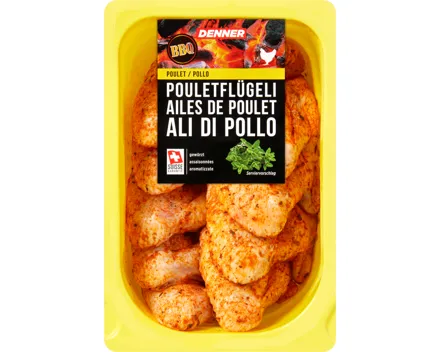 Denner BBQ Pouletflügeli