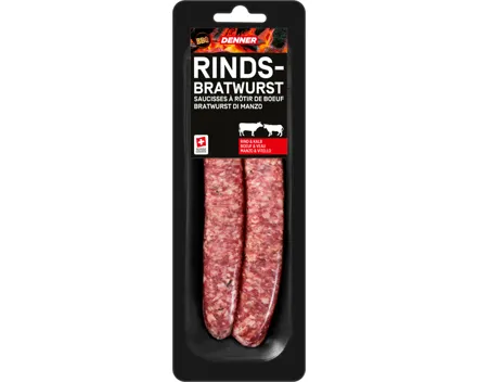 Denner BBQ Rindsbratwurst