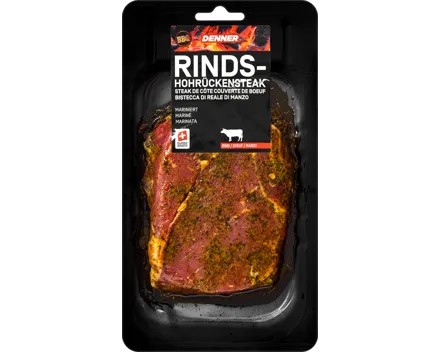 Denner BBQ Rindshohrückensteak