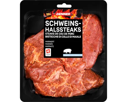 Denner BBQ Schweinshalssteaks