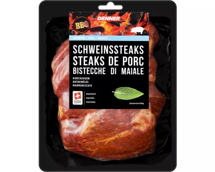 Denner BBQ Schweinssteaks