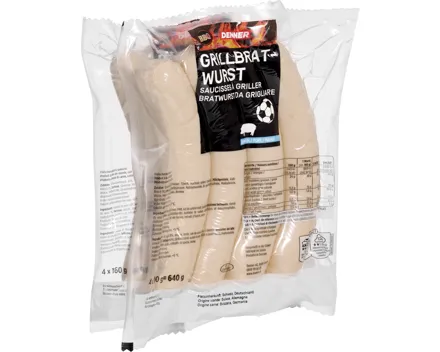 Denner BBQ WM-Grillbratwurst
