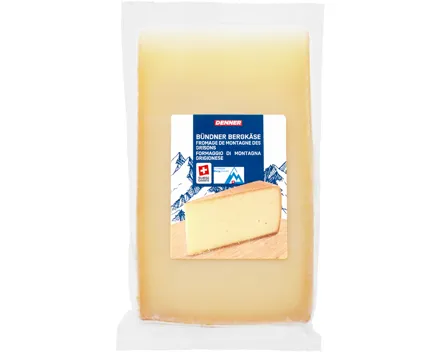 Denner Bündner Bergkäse