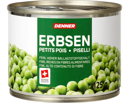 Denner Erbsen fein