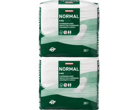 Denner Hygieneeinlagen Normal