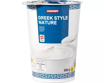 Denner Joghurt Greek Style Nature