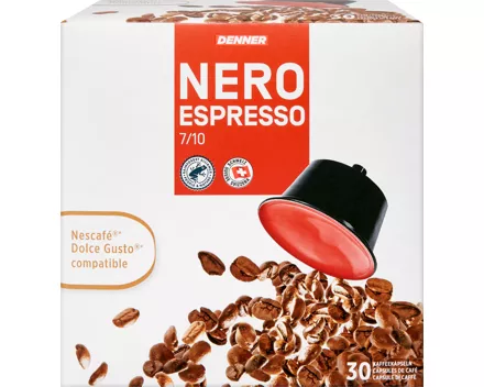 Denner Kaffeekapseln Nero Espresso