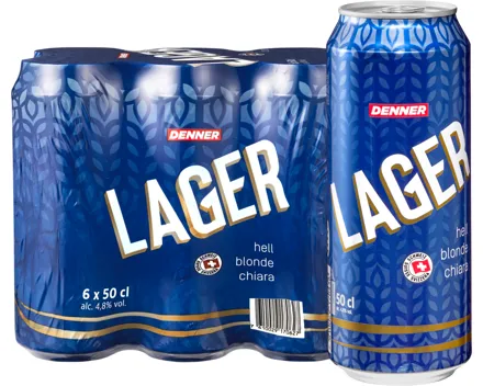 Denner Lagerbier hell