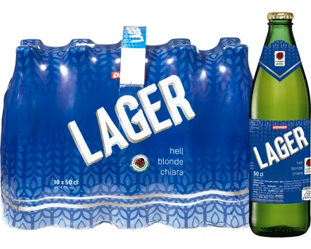 Denner Lagerbier hell IP-SUISSE