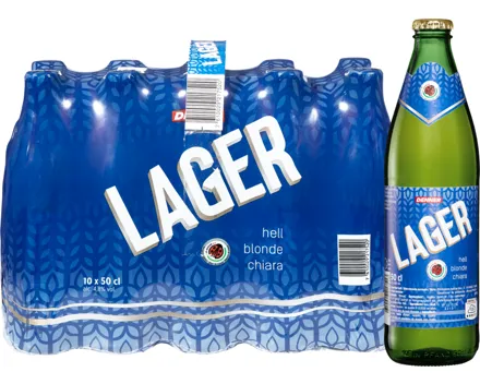 Denner Lagerbier hell IP-SUISSE