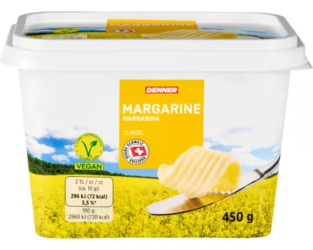 Denner Margarine Classic 80% Fett