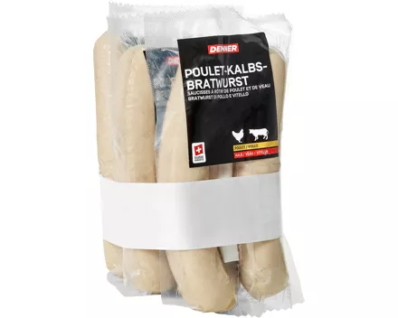 Denner Poulet-Kalbsbratwurst