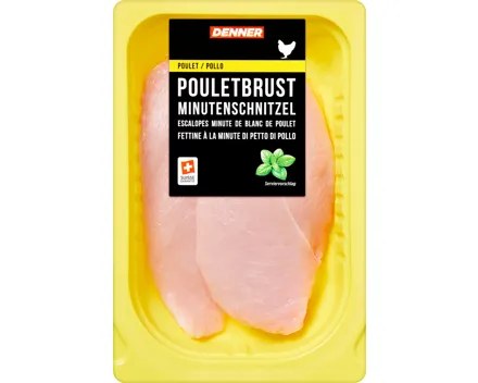 Denner Pouletbrust Minutenschnitzel