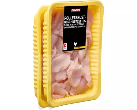 Denner Pouletbrustgeschnetzeltes