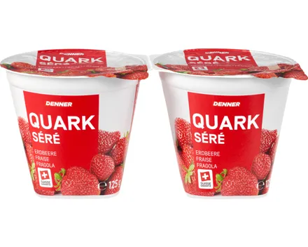 Denner Quark Erdbeere
