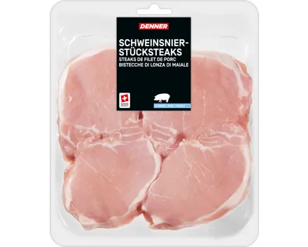 Denner Schweinsnierstücksteaks