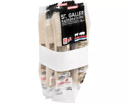 Denner St. Galler Kalbsbratwurst IGP