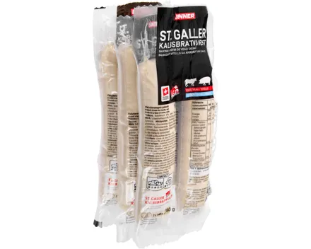 Denner St. Galler Kalbsbratwurst IGP
