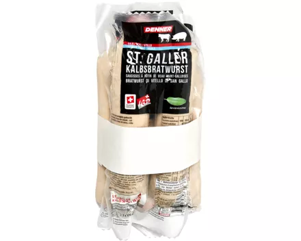 Denner St. Galler Kalbsbratwurst IGP