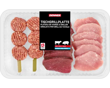 Denner Tischgrillplatte