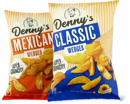 Denny's Wedges-Classic oder -Mexican