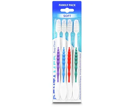 Dentamed Family Zahnbürsten 4 Stück