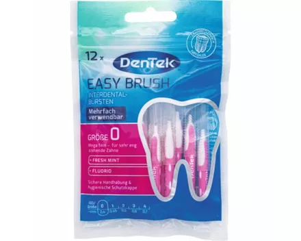 DenTek Easy Brush Interdental-Bürsten ISO 0