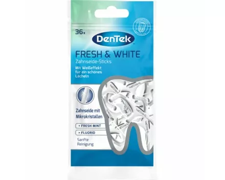 DenTek Fresh & White Zahnseide 36 Stück