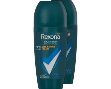 Deo Roll-On Cobalt Dry 2 x 50 ml