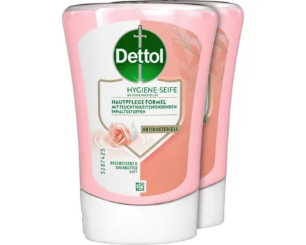 Dettol Seife Nachfüller Sheabutter & Rosenessenz 2 x 250 ml