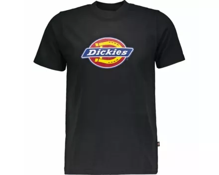 Dickies Logo T-Shirt Da., schwarz, S